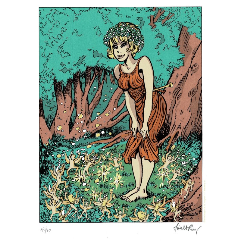 Hommage E R Hugues par Walthery