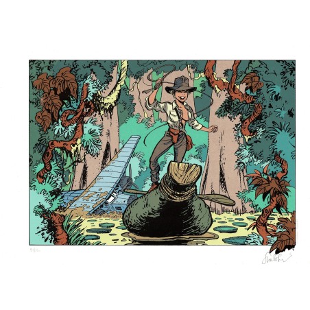 Natacha dans la jungle